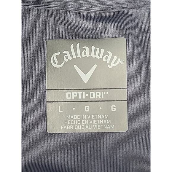 Golf polo's Men's lot Size Large Blue & gray Performance Callaway Jack Nicklaus - Picture 9 of 10